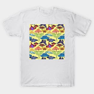 Pride Moth for Pride Month Rainbow on Sunshine Yellow T-Shirt